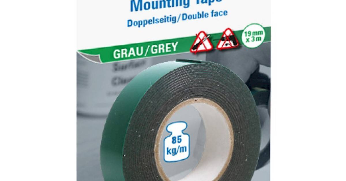 WEICON Mounting Tape Grey 3 m Bondis BV